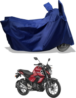 Amexride Two Wheeler Cover for Yamaha(FZ S FI New BS6, Blue)