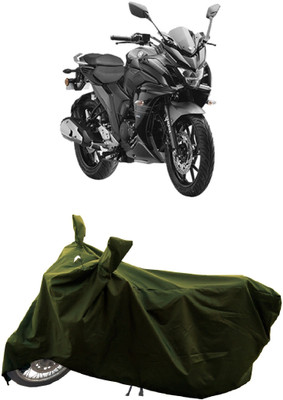 GROFATIK Two Wheeler Cover for Yamaha(Fazer 25 BS6, Green)