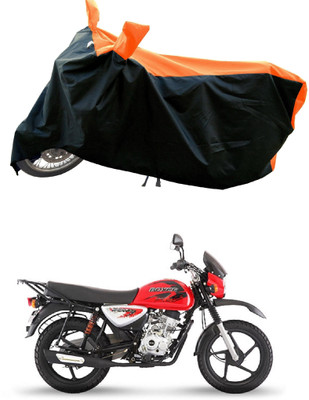 Mdstar Waterproof Two Wheeler Cover for Bajaj(Boxer, Orange)