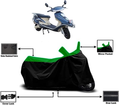 Amexride Two Wheeler Cover for Tunwal(Sport 63 60V, Green)