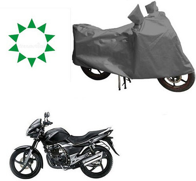 DeepShakshi AUTOMOTIVE Waterproof Two Wheeler Cover for Suzuki(GS 150R, Grey)