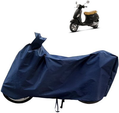 Horseyaart Waterproof Two Wheeler Cover for Vespa(Vespa LX 125, Blue)