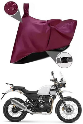KEDIT Two Wheeler Cover for Royal Enfield(Himalayan, Maroon)