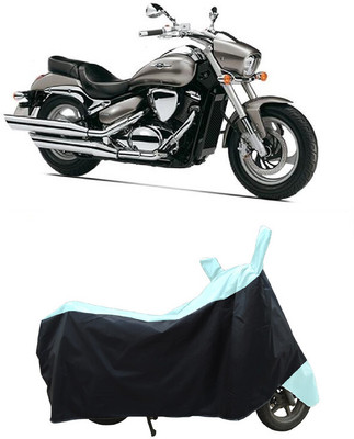 Coxtor Waterproof Two Wheeler Cover for Suzuki(Intruder M800, White)