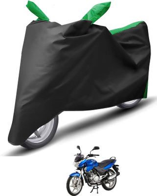 Caronix Waterproof Two Wheeler Cover for Bajaj(Discover 150 f, Green)