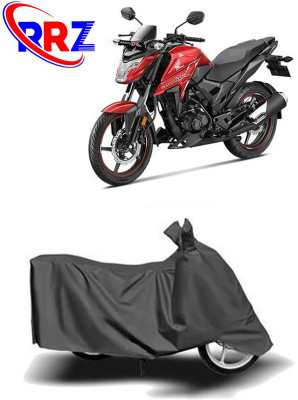 RRZ Waterproof Two Wheeler Cover for Bajaj(Blade 125, Grey)