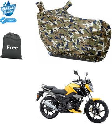 CODOKI Waterproof Two Wheeler Cover for TVS(Raider, Yellow)