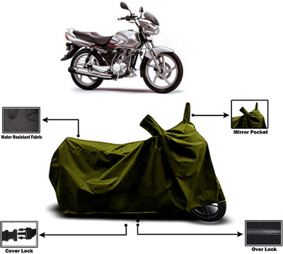 Amexride Two Wheeler Cover for Suzuki(Zeus, Green)