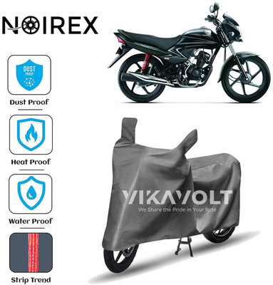NOIREX Two Wheeler Cover for Honda(Dream Yuga, Grey)