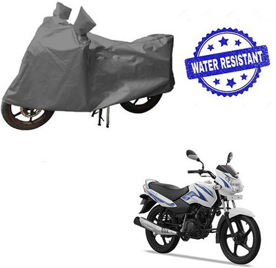 DeepShakshi AUTOMOTIVE Waterproof Two Wheeler Cover for TVS(Star Sport, Grey)
