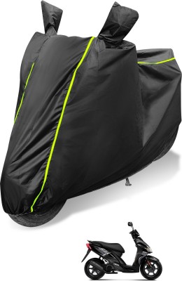 Auto Hub Waterproof Two Wheeler Cover for Yamaha(Jog R, Black)