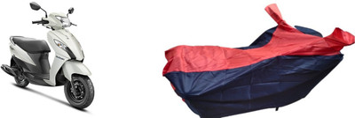 malti Two Wheeler Cover for Suzuki(Let's, Red, Blue)