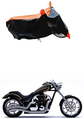 VESMEI Two Wheeler Cover for Vespa(VXL 125 BS6, Orange)