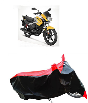 KEDIT Two Wheeler Cover for Hero(Passion Pro i3S, Red)