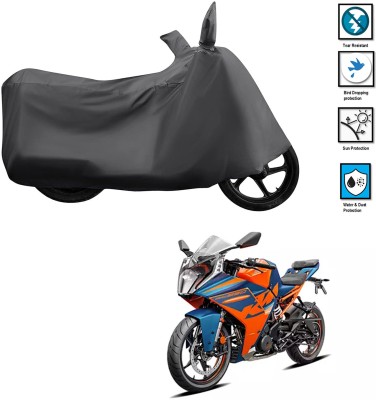 CODOKI Waterproof Two Wheeler Cover for KTM(RC 390 BS6, Grey)