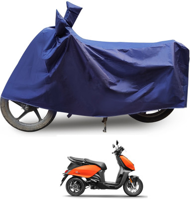 Auto Hub Two Wheeler Cover for Hero(Blue)