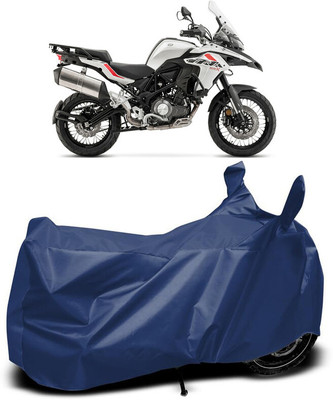 MADAFIYA Waterproof Two Wheeler Cover for Benelli(TRK 502, Blue)