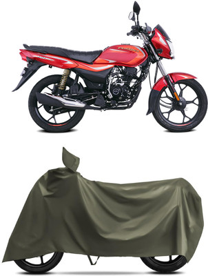 Vozilo Waterproof Two Wheeler Cover for Bajaj(Platina, Green)