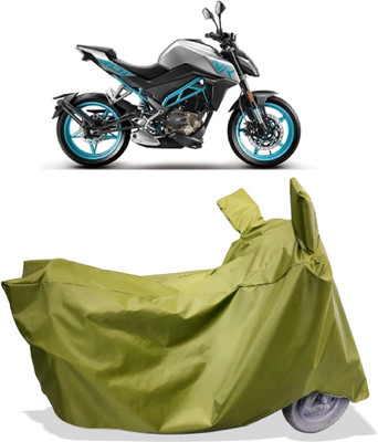 Amexride Two Wheeler Cover for CFMoto(300NK, Maroon)