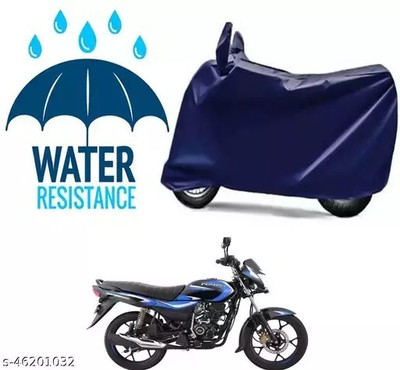 gurukul mart Waterproof Two Wheeler Cover for Bgauss(FZ FI BS6, Blue)
