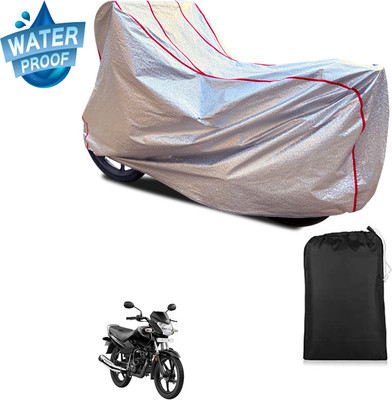 PAGORA Waterproof Two Wheeler Cover for TVS(Sport, Silver)