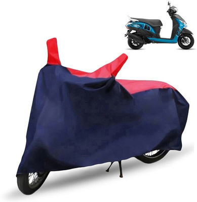 Mdstar Waterproof Two Wheeler Cover for Yamaha(Alpha, Red, Blue)