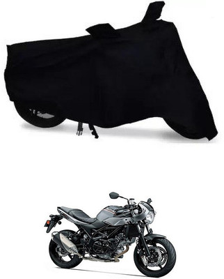 APNEK Waterproof Two Wheeler Cover for Suzuki(SV650 BS6, Black)
