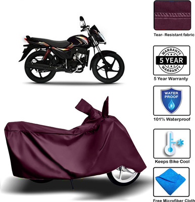 MISSION COLLECTION Waterproof Two Wheeler Cover for Mahindra(Rodeo RZ, Maroon)