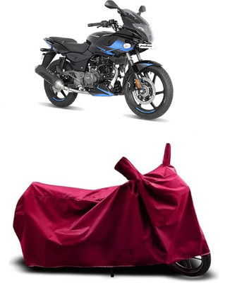 Coxtor Waterproof Two Wheeler Cover for Bajaj(Pulsar 220 BS6, Maroon)
