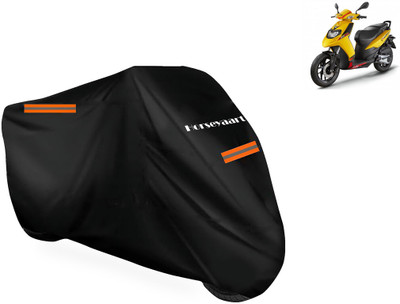 Horseyaart Waterproof Two Wheeler Cover for Aprilia(SXL 125 BS6, Black)
