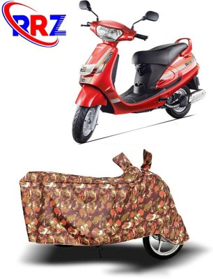 RRZ Waterproof Two Wheeler Cover for Mahindra(Duro 125, Multicolor)