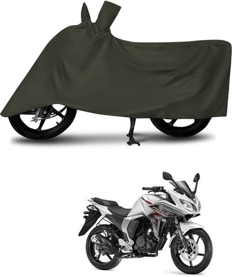 aosis Waterproof Two Wheeler Cover for Yamaha(Fazer-FI, Green)
