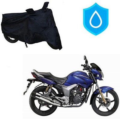 DeepShakshi AUTOMOTIVE Waterproof Two Wheeler Cover for Honda(CBZ TYPE 1, Black)