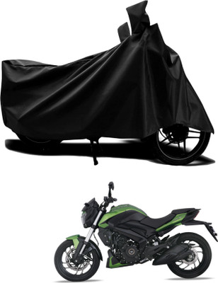 KEDIT Two Wheeler Cover for Bajaj(Dominar, Black)