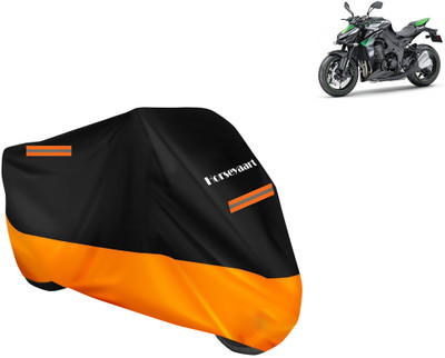 Horseyaart Waterproof Two Wheeler Cover for Kawasaki(Z1000 BS6, Orange)