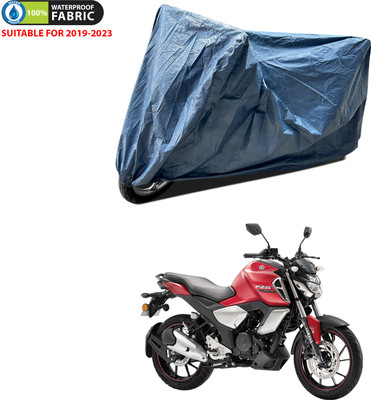 PAGORA Waterproof Two Wheeler Cover for Yamaha(FZ-FI, Blue)