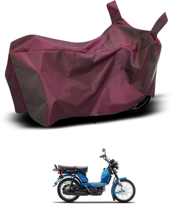 GOSHIV-car and bike accessories Waterproof Two Wheeler Cover for TVS(Heavy Duty, Maroon)