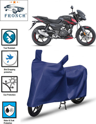 FRONCH Waterproof Two Wheeler Cover for Bajaj(Pulsar 180 BS6, Blue)