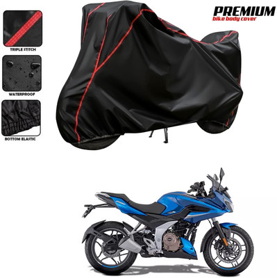 PAGORA Waterproof Two Wheeler Cover for Bajaj(Black)