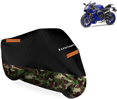 Horseyaart Waterproof Two Wheeler Cover for Yamaha(YZF R1, Multicolor)