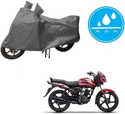 DeepShakshi AUTOMOTIVE Waterproof Two Wheeler Cover for TVS(Jive, Grey)