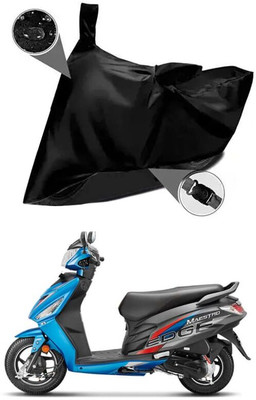 KEDIT Two Wheeler Cover for Hero(Maestro Edge, Black)