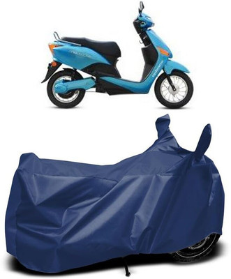 KEDIT Two Wheeler Cover for Hero(Electric Optima Plus, Blue)