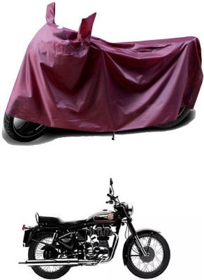 APNEK Waterproof Two Wheeler Cover for Royal Enfield(Standard 350, Maroon)