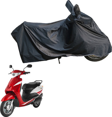 Motodreka Waterproof Two Wheeler Cover for Indus(Yo Xplor, Black)