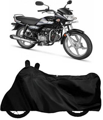 Autoinnovation Waterproof Two Wheeler Cover for Hero(HF Deluxe, Black)