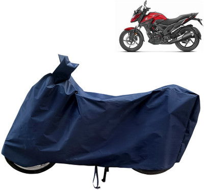 Horseyaart Waterproof Two Wheeler Cover for Honda(X-Blade, Blue)