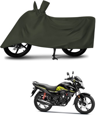 aosis Waterproof Two Wheeler Cover for Honda(SP 125, Green)