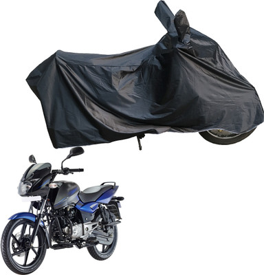 Motodreka Waterproof Two Wheeler Cover for Bajaj(Pulsar 150, Black)