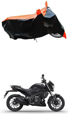 VESMEI Two Wheeler Cover for Bajaj(Dominar 400, Orange)